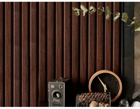 Revestimiento Pvc Lamas Linerio L-Line Chocolate