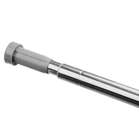 Barra Cortina Extensible Baño Inox 110-200cm