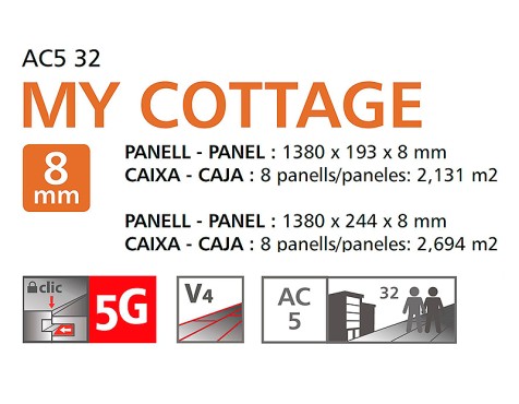 Suelo Laminado My Cottage Spruce Palmer
