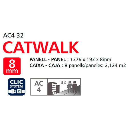 Parquet Catwalk Roble Century Beige