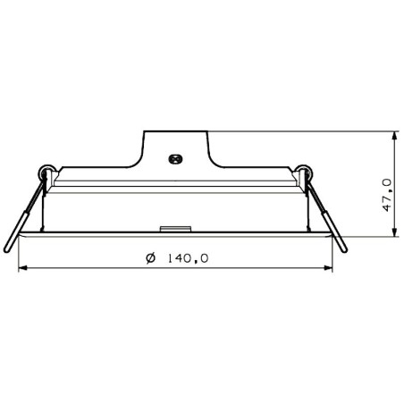 Downlight Empotrar Led Philips Meson Luz Cálida