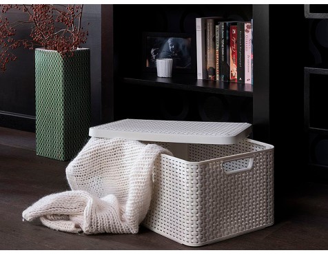 Cistella My Style L v2 Amb Tapa Blanca
