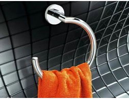 Toallero Anilla Baño B-Funny Inox Cromado
