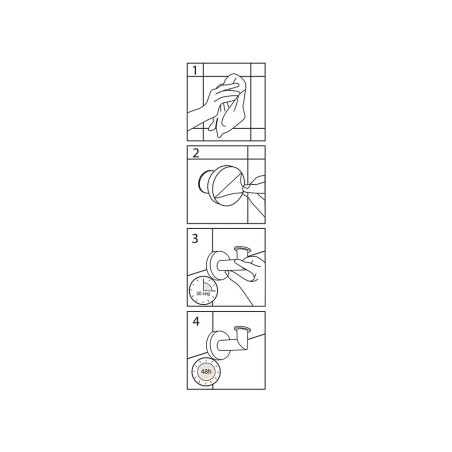 Percha Baño B-Focus Inox Cromado