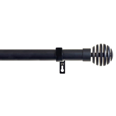 Kit Barra Extensible Cortina Aros Negra