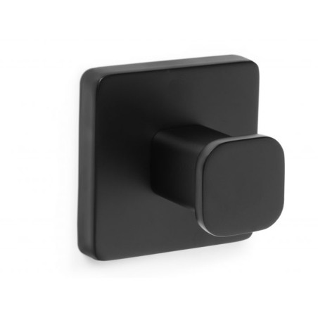 Percha Baño Nero Inox Negro