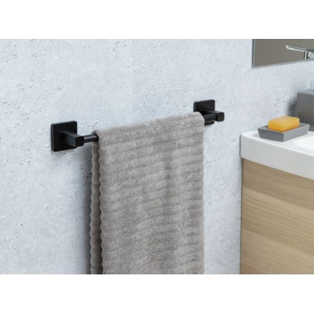 Tovalloler Barra Bany Nero Inox Negre