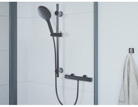 Kit Ducha Noir Con Alcachofa