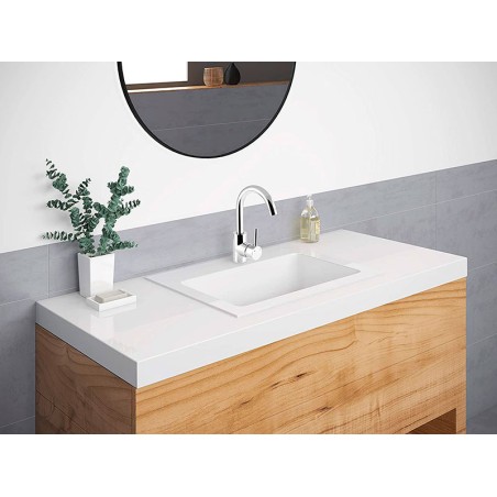 Grifo Lavabo Monomando Fio Caño Alto