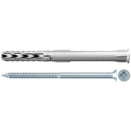 Tornillo Avellanado + Taco Sxr 8X80 Z K Nv (5un)