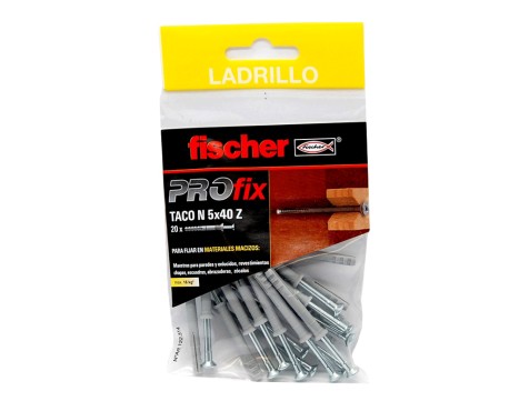 Tac Clau Fischer N 5X40 Z (20un)