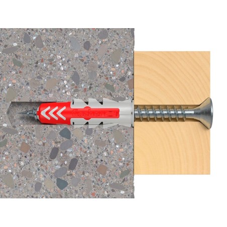Tornillo + Taco Duopower 8X40 S (25un)