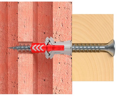 Tornillo + Taco Duopower 8X40 S (25un)