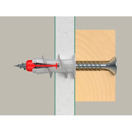Tornillo Avellanado + Taco Duoblade S K-6k (6un)