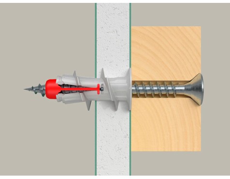 Tornillo Avellanado + Taco Duoblade S K-6k (6un)