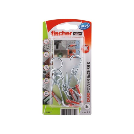 Hembrilla Abierta + Taco Duopower 5X25 Rh (8un)