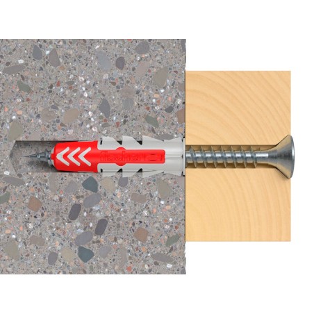 Tornillo + Taco Duopower 8X40 S (8un)
