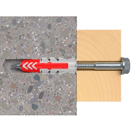Tornillo Hexagonal + Taco Duopower 10X50 S (10un)