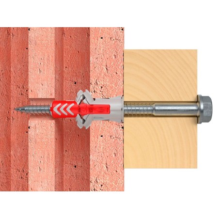 Tornillo Hexagonal + Taco Duopower 12X60 S (2un)