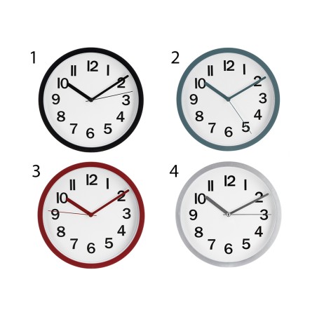 Reloj De Pared Colores 4 Modelos