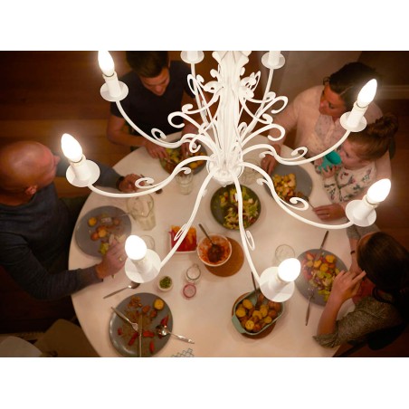 Bombilla Led Vela Philips Luz Cálida
