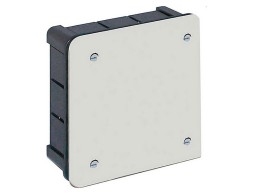 Caja Empotrar Cuadrada Con Tapa 100X100X45Mm