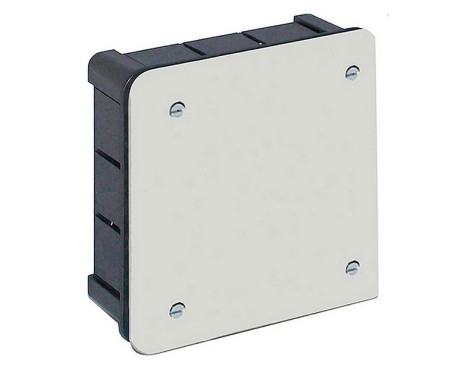 Caja Empotrar Cuadrada Con Tapa 100X100X45Mm