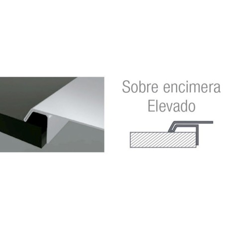 Aigüera Roma Quadrada 1 Cubeta Acer Inoxidable