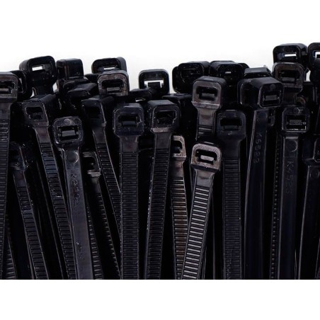 Brida Niló Negre (25un) 380X4,8mm