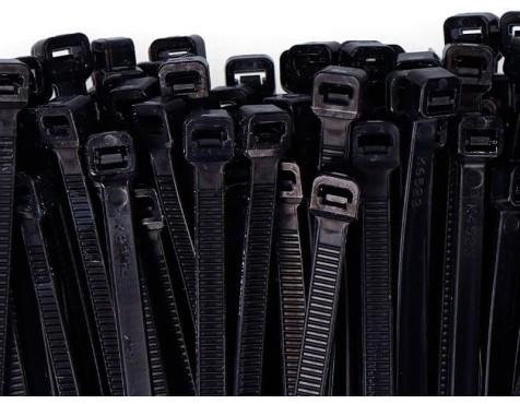 Brida Niló Negre (25un) 250X4,8mm