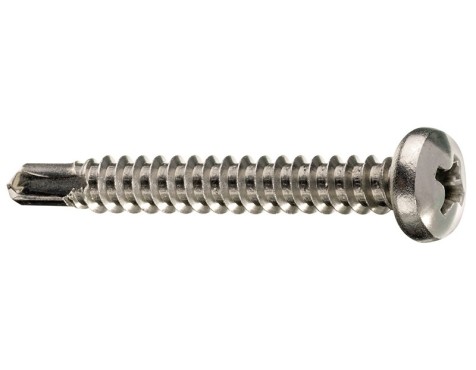 Cargol Rosca Xapa Din 7504n (25un)