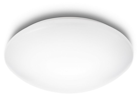 Plafó Led Philips Suede Blanc