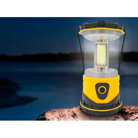 Farol Camping Con Reflector 3 Led