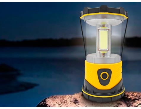 Farol Camping Con Reflector 3 Led