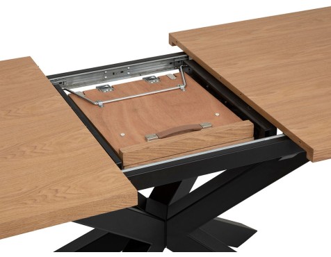 Mesa De Comedor Extensible Gia Madera