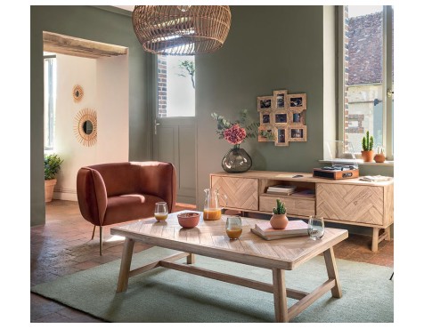 Mueble Tv Ares Acacia Natural