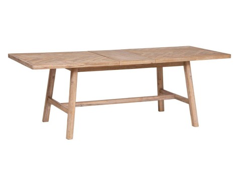 Mesa De Comedor Extensible Ares Acacia Natural