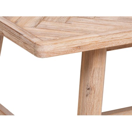 Mesa De Comedor Extensible Ares Acacia Natural