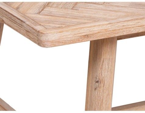Mesa De Comedor Extensible Ares Acacia Natural
