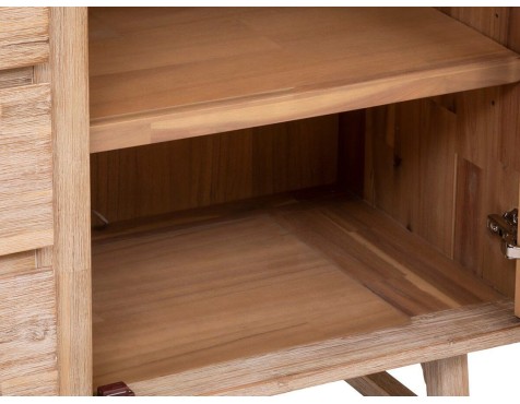 Aparador 2 Puertas Ares Acacia Natural