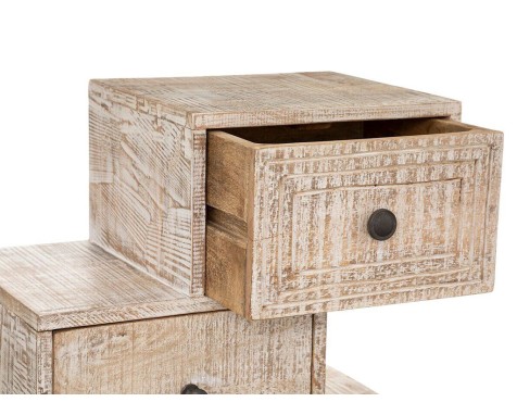 Cajonera 6 Cajones Jorun Madera Natural