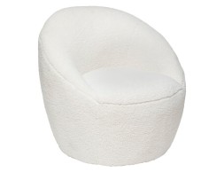 Sillón De Rizo Nala Blanco