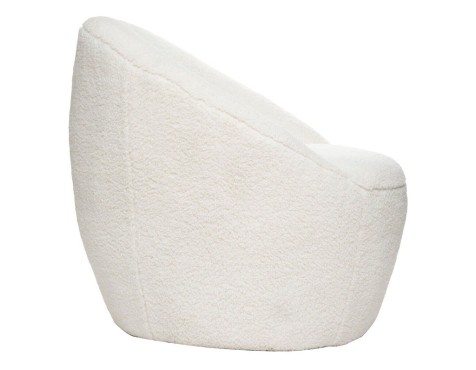 Sillón De Rizo Nala Blanco