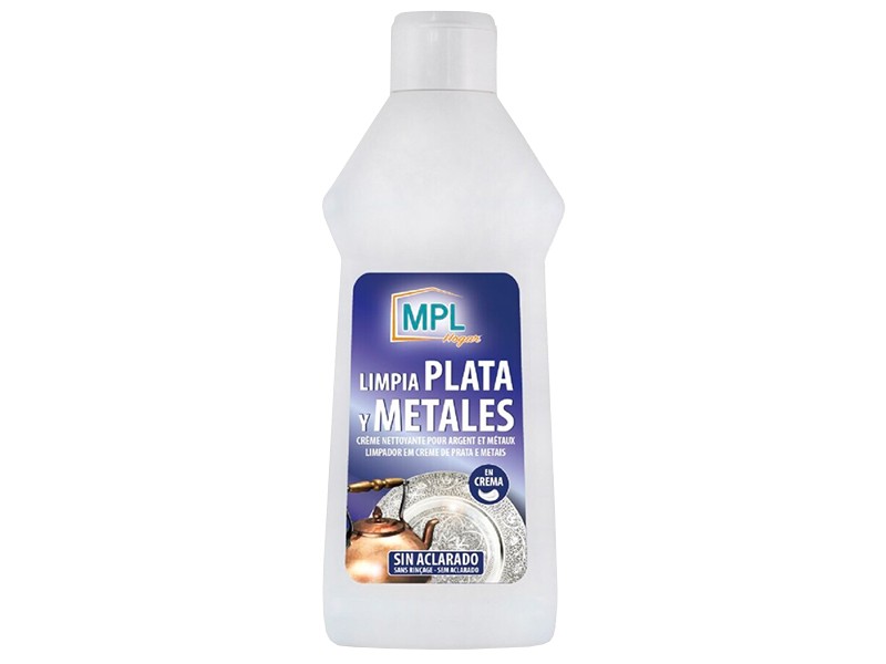 Limpiador y abrillantador plata MPL en crema 250ml