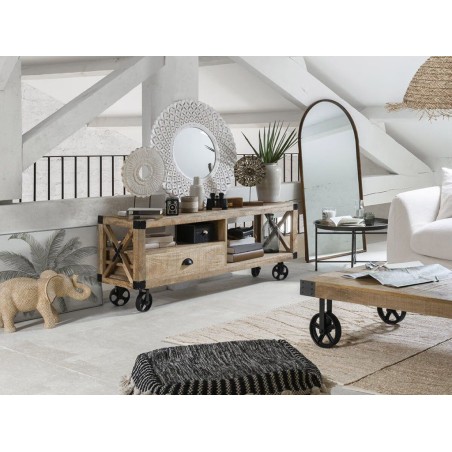 Mueble Tv Greta Madera Natural
