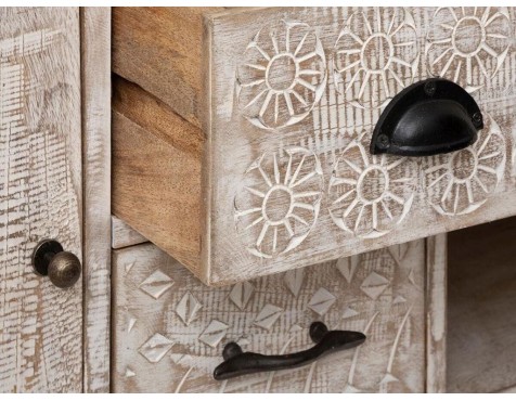 Aparador 3 Puertas Jorun Madera Natural