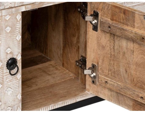 Aparador 3 Puertas Jorun Madera Natural