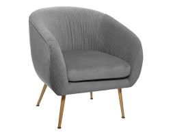 Butaca De Vellut Leif Gris