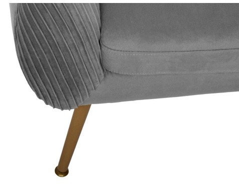 Butaca De Vellut Leif Gris