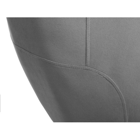 Butaca De Vellut Leif Gris